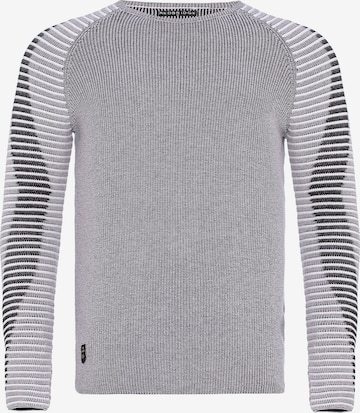 Redbridge Sweater 'Akron' in Grey: front