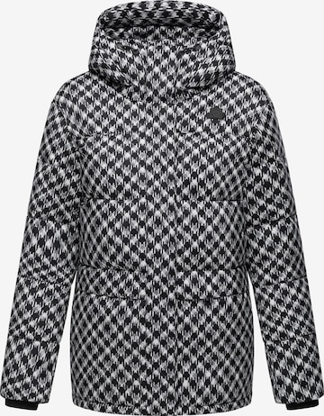 Veste fonctionnelle 'Wikesh' Ragwear en noir : devant