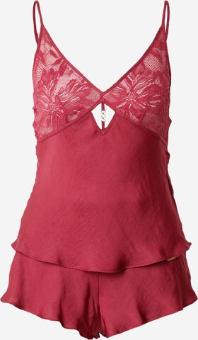 Marks & Spencer Short Pajama Set 'Lex' in Red: front