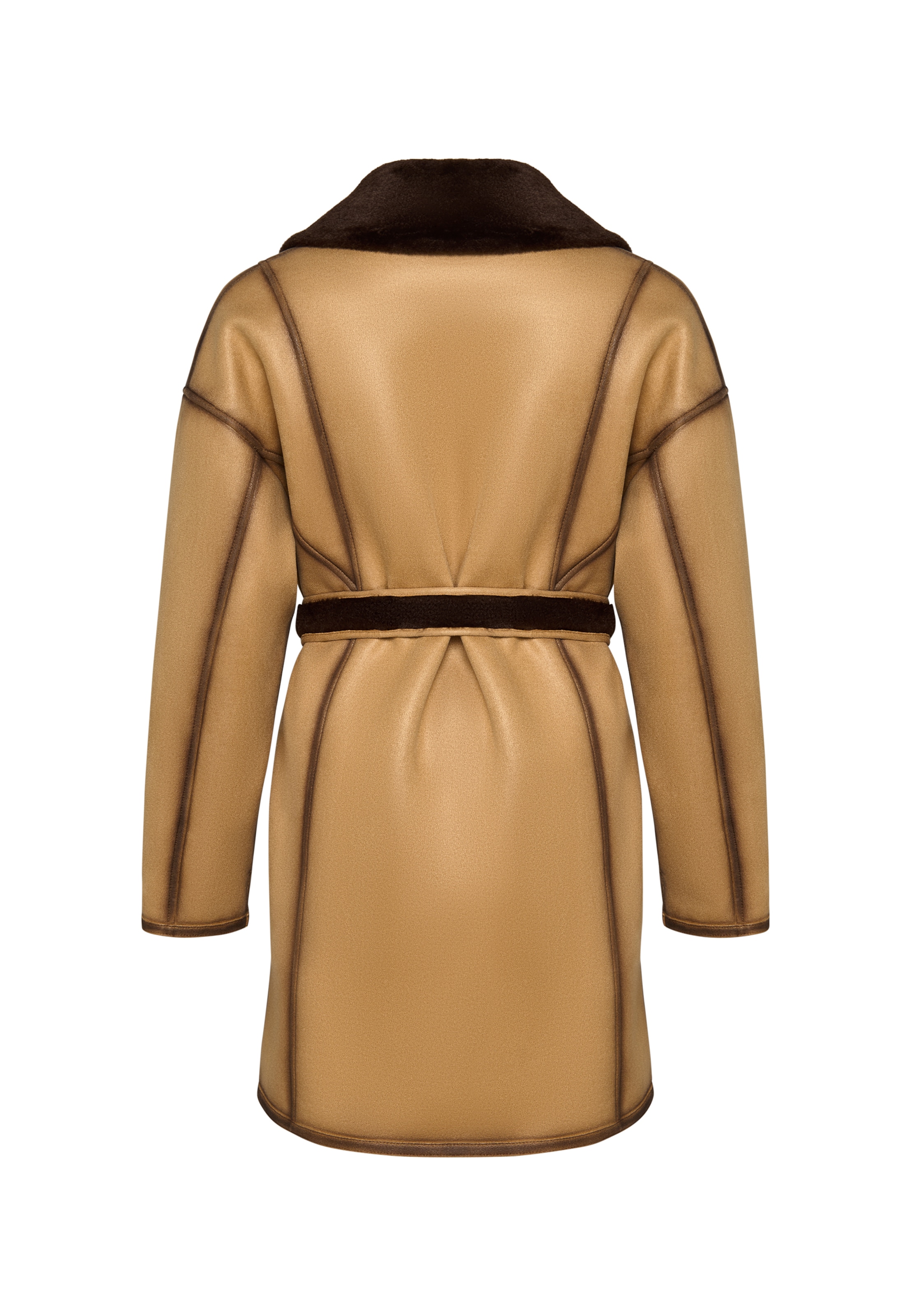 CESARE GASPARI Tussenmantel in Beige
