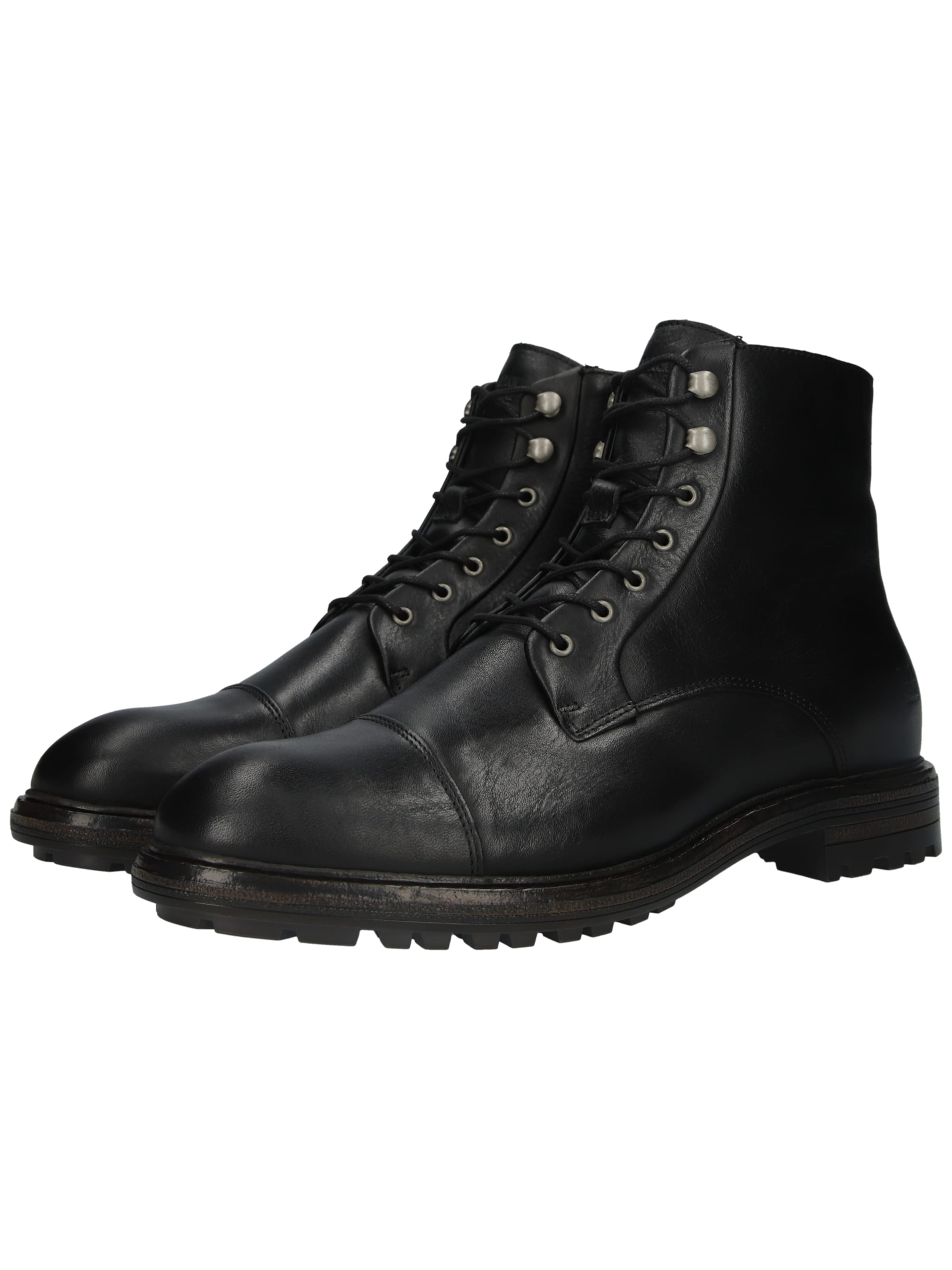BLACKSTONE - Botas con cordones 'Lester UG21' en negro