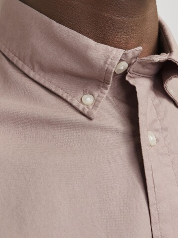 JACK & JONES Regular Fit Hemd 'JPRBLUBrook' in Rot