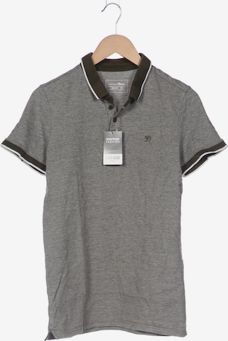 TOM TAILOR DENIM Poloshirt M in Grau: predná strana