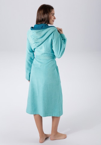 MY HOME Long Bathrobe in Blue