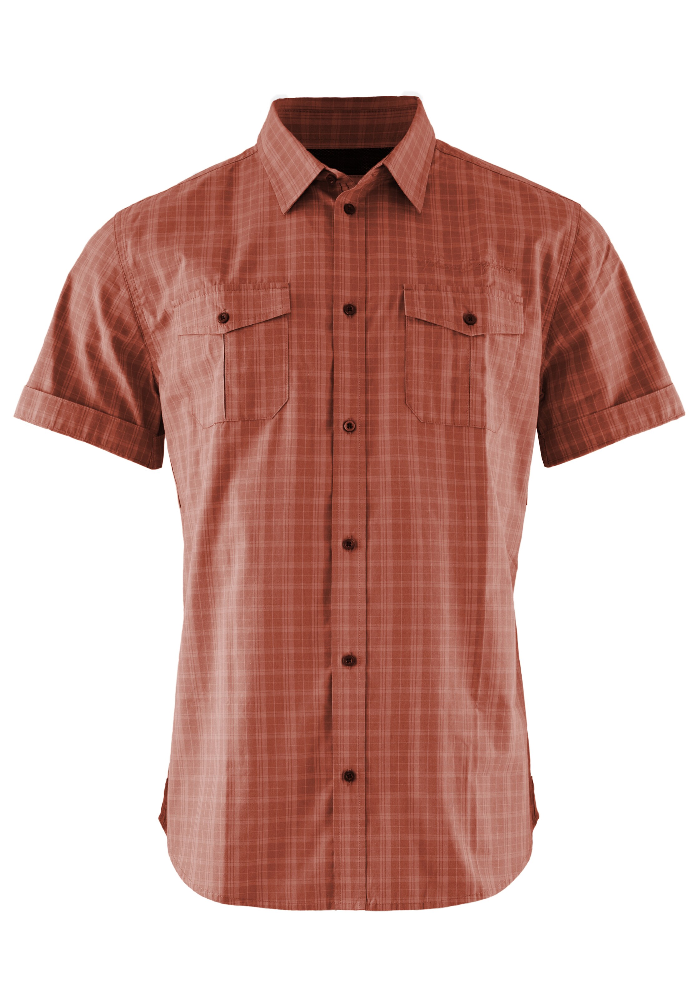 Hero Regular Fit Hemd 'Hector' in Orange: Vorderseite