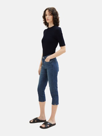 Coupe slim Jean 'Kate' TOM TAILOR en bleu