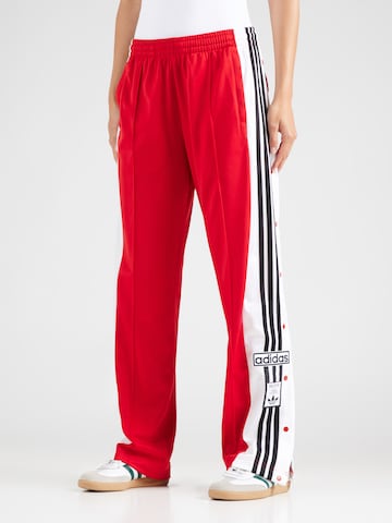 ADIDAS ORIGINALS Loose fit Trousers 'ADIBREAK' in Red: front