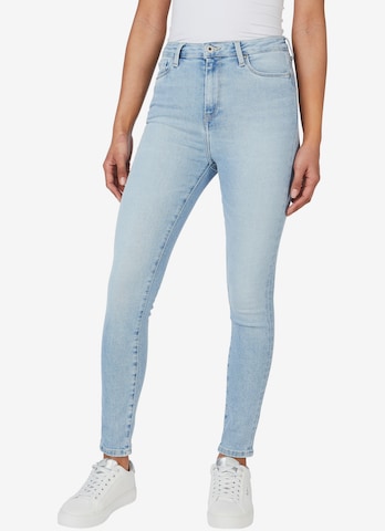 Pepe Jeans Skinny Jeans 'Dion' in Blauw: voorkant