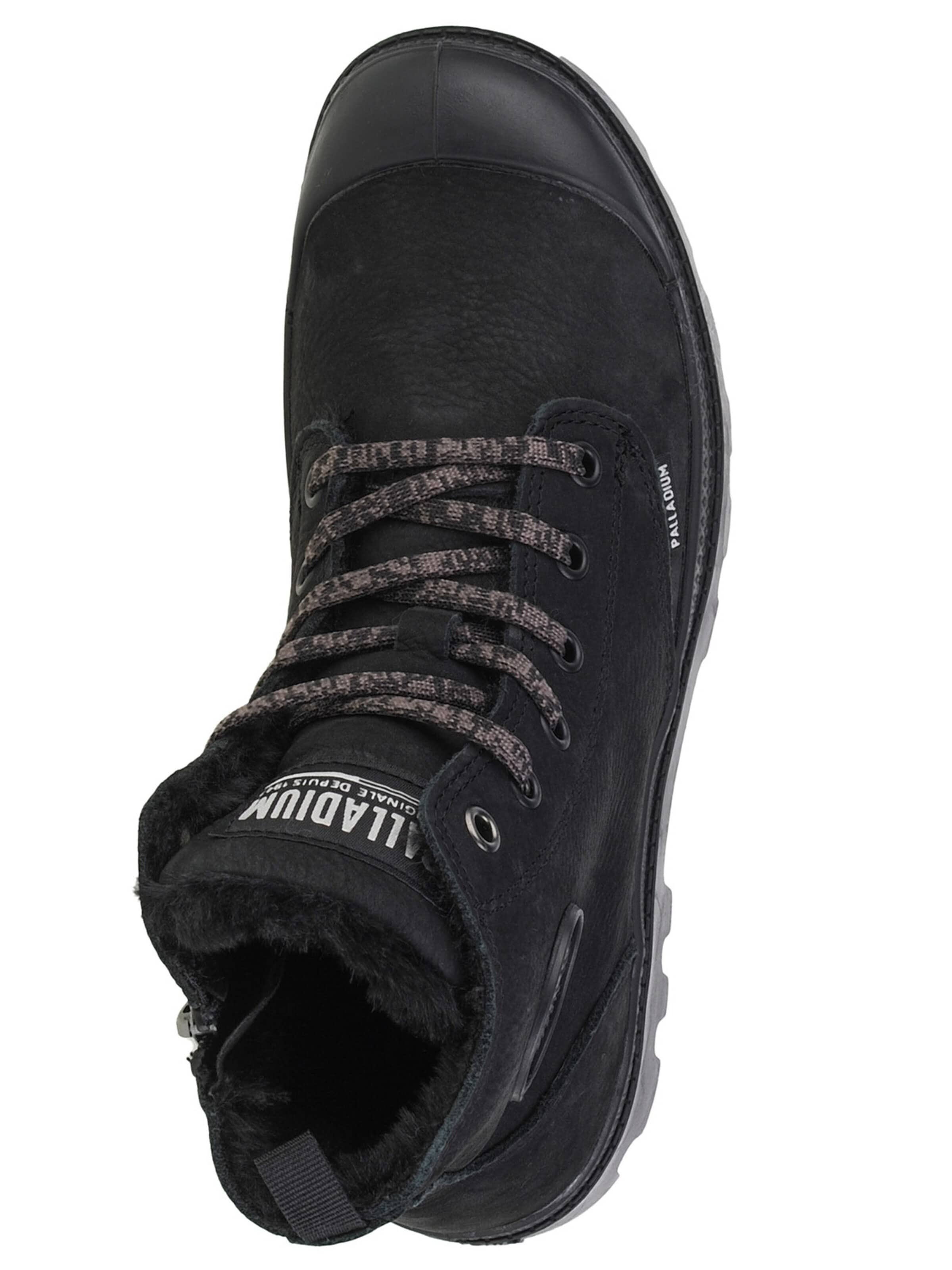 Palladium Sneaker high 'Pampa Hi Zip WL'‌ in Schwarz
