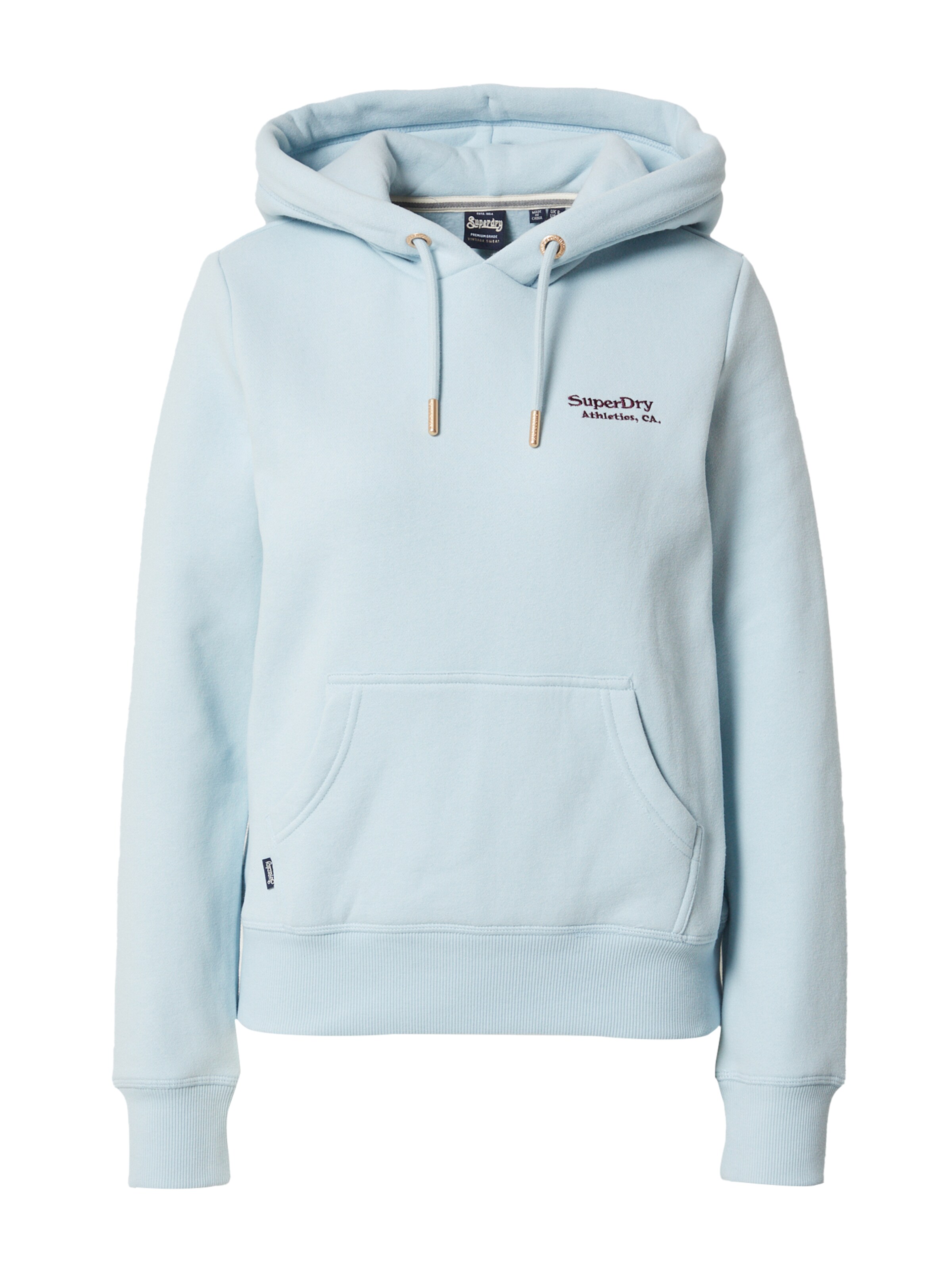 Sweat-shirt 'Essential' Superdry en bleu : devant