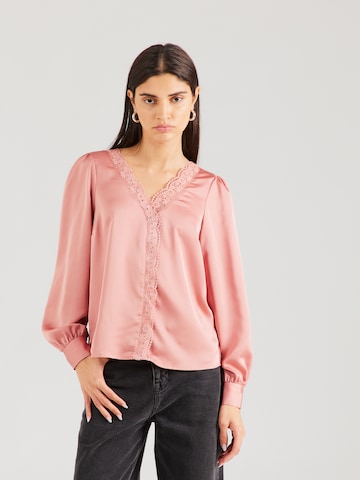 VILA Blouse 'Moni' in Pink: front