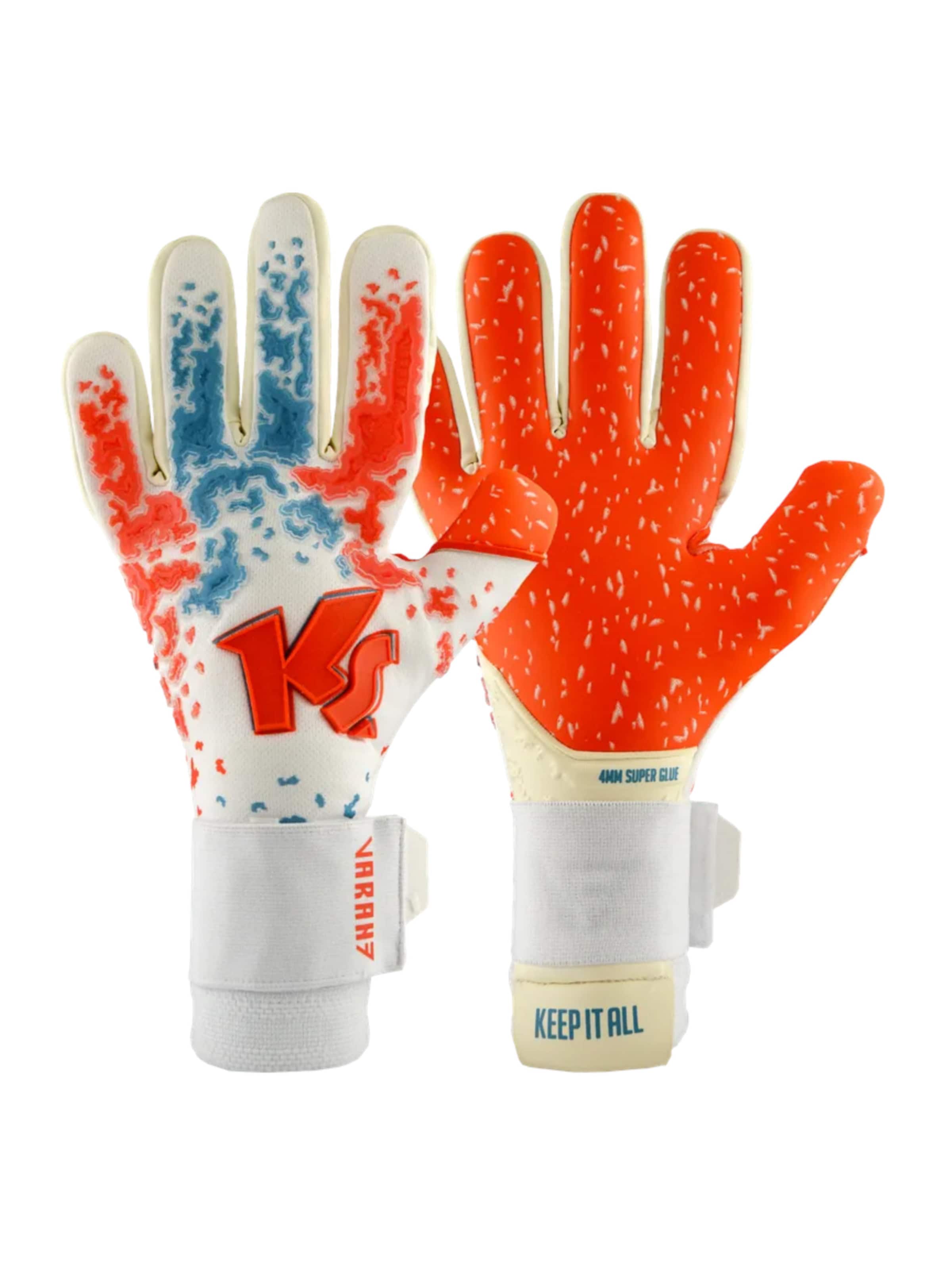 KEEPERsport Sports gloves in White: front