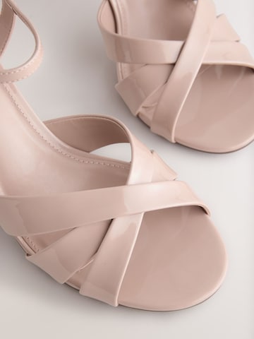 Next Strap sandal in Pink