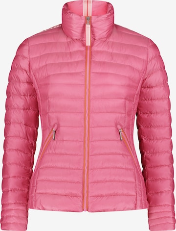Amber & June Between-Season Jacket in Pink: front