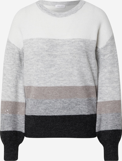 GERRY WEBER Sweater in Taupe / Anthracite / Light grey / White, Item view
