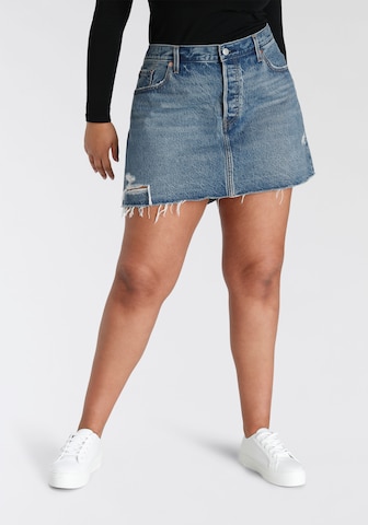 Levi's® Plus Skirt in Blue: front