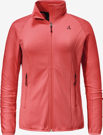 Veste en polaire fonctionnelle ' Cascata' Schöffel en rose : devant