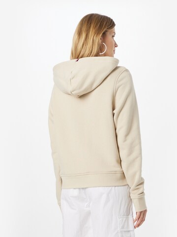 TOMMY HILFIGER Sweatjacke in Beige