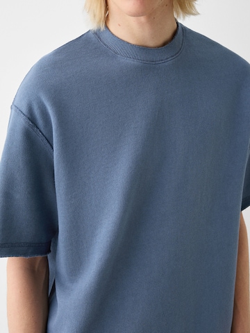 Bershka Sweatshirt in Blauw