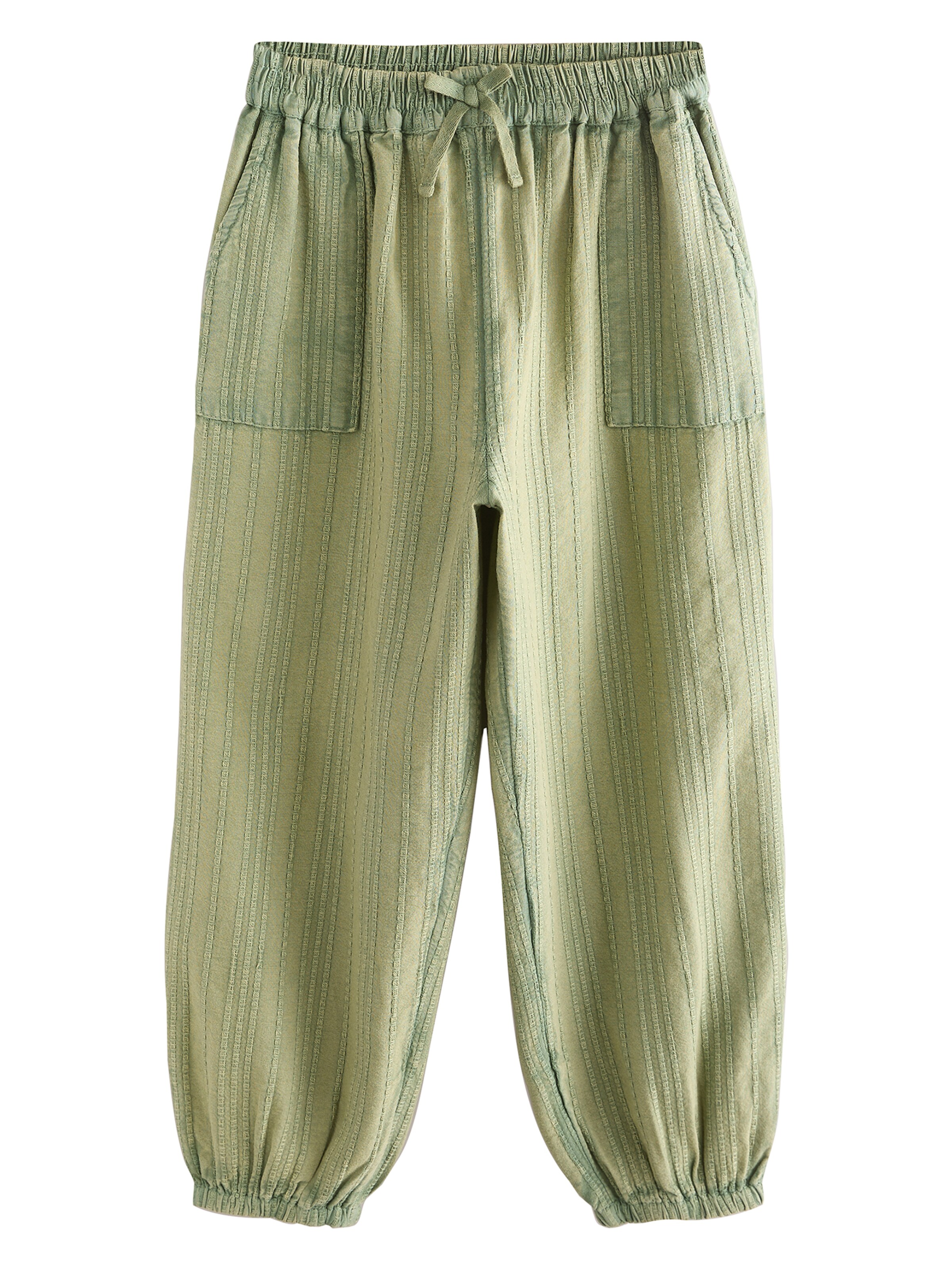 Next Конический (Tapered) Штаны в Зеленый: спереди