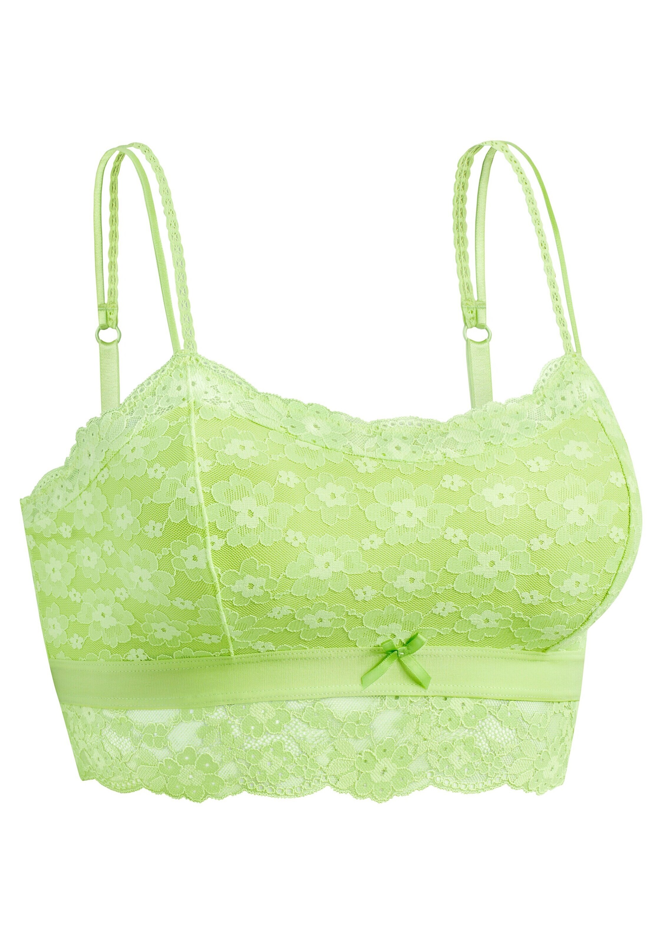 VIVANCE Bustier BH in Gelb: Vorderseite