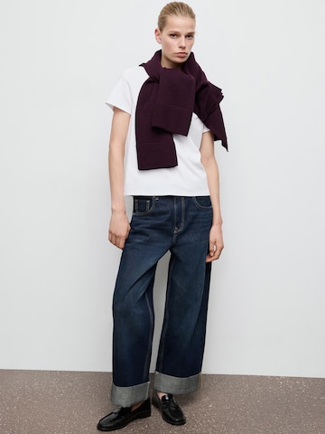 MANGO T-Shirt 'RITI' in Weiß