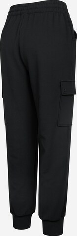 Yvette Sports Tapered Workout Pants in Black