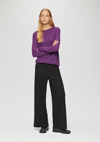 QS Pullover in Lila