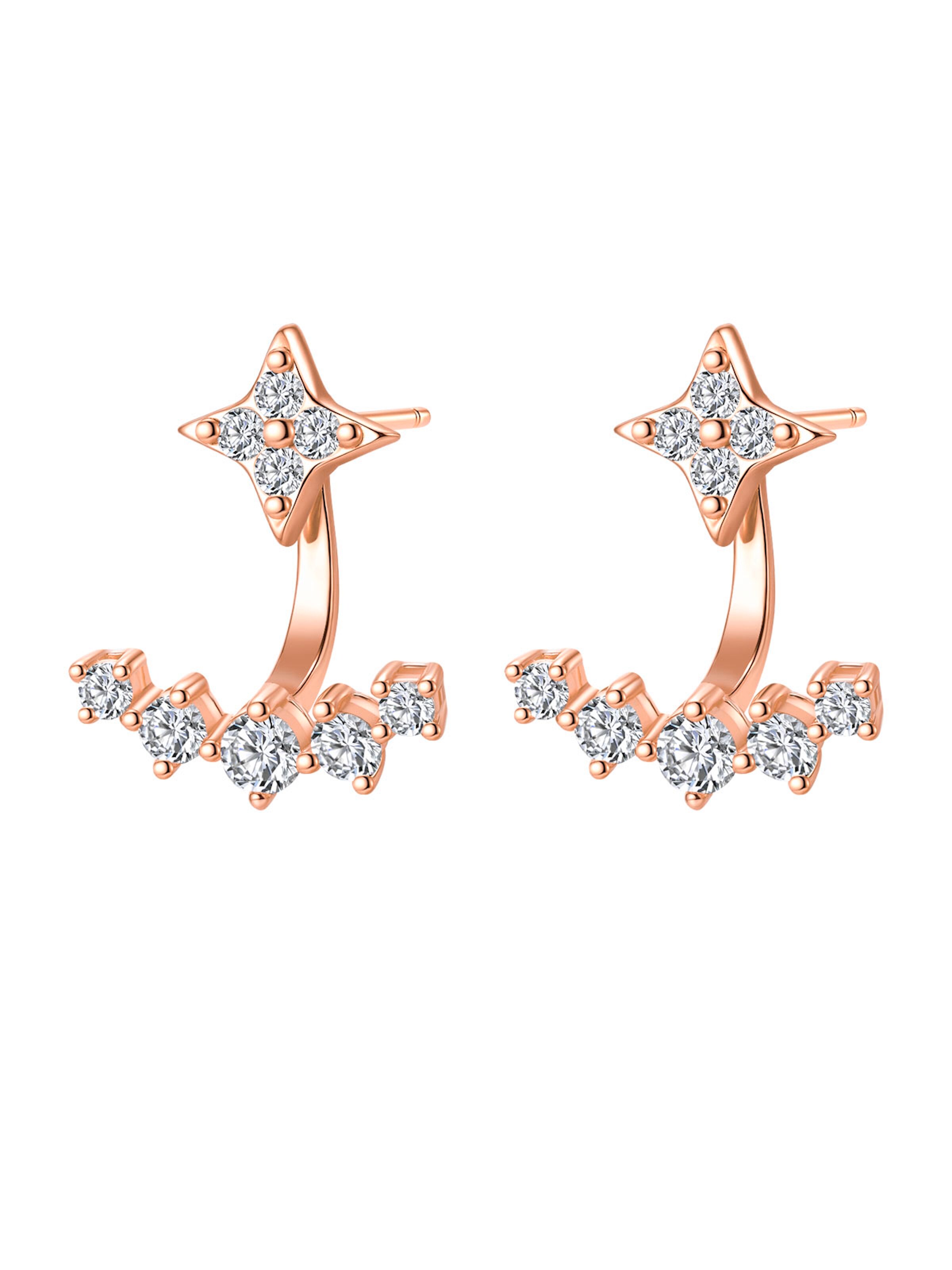 Hey Happiness Oorbellen 'Star Jacket' in Goud