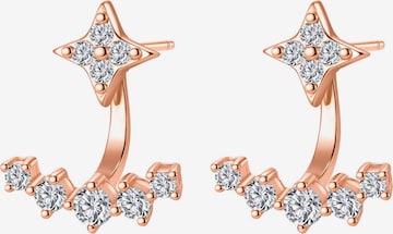 Hey Happiness Ohrringe 'Star Jacket' in Gold: Vorderseite