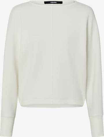 Sweat-shirt 'Utibby' Someday en blanc : devant