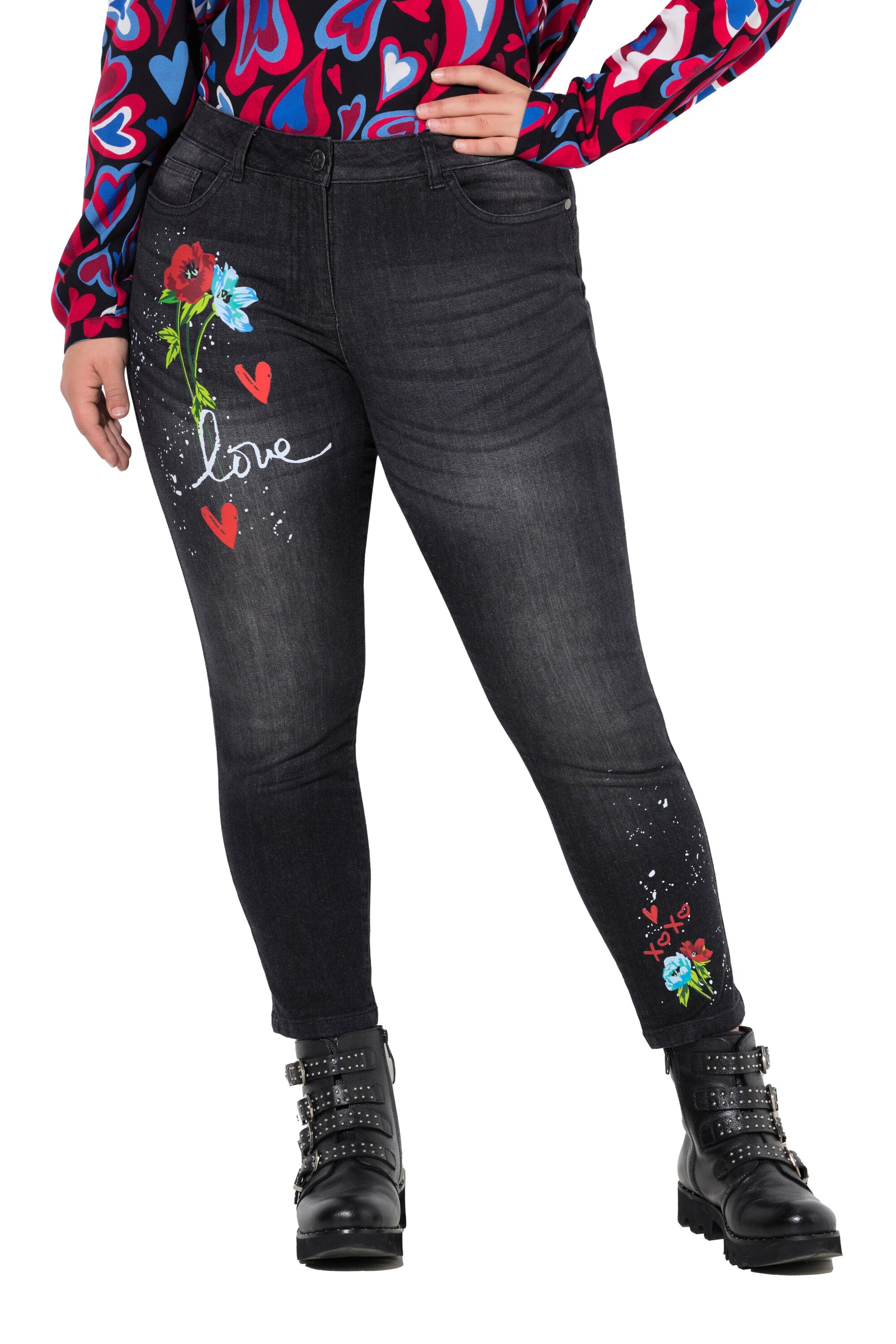 Angel of Style Slimfit Jeans in Gemengde kleuren: voorkant