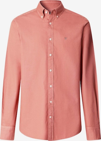 Hackett London Hemd 'Ess' in Rot: Vorderseite