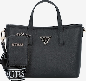 GUESS - Malas de tiracolo 'Latona' em preto: frente