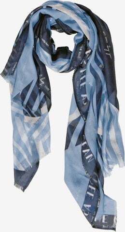 CECIL Scarf in Blue: front