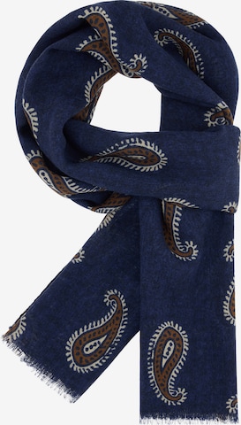 Boggi Milano Szalik w kolorze niebieski: przód