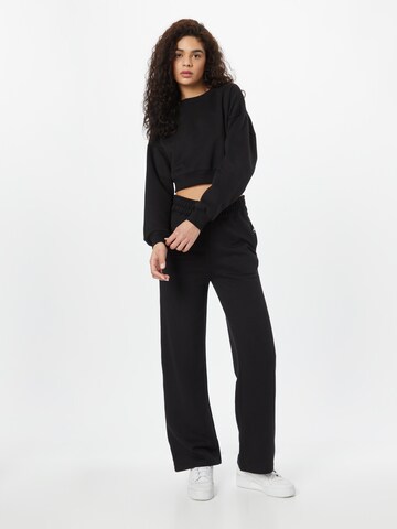 Nasty Gal Sweatsuit in Black: front