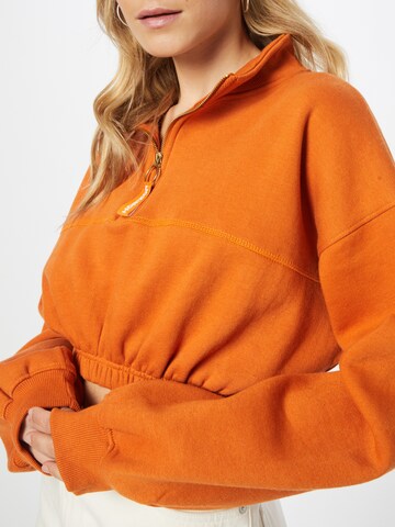 Public Desire Sweatshirt in Orange