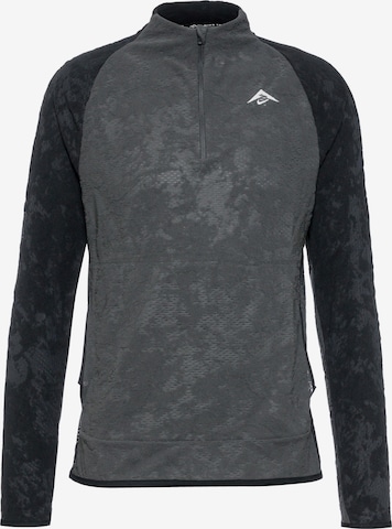 NIKE Performance Shirt 'DF TRAIL' in Grey: front