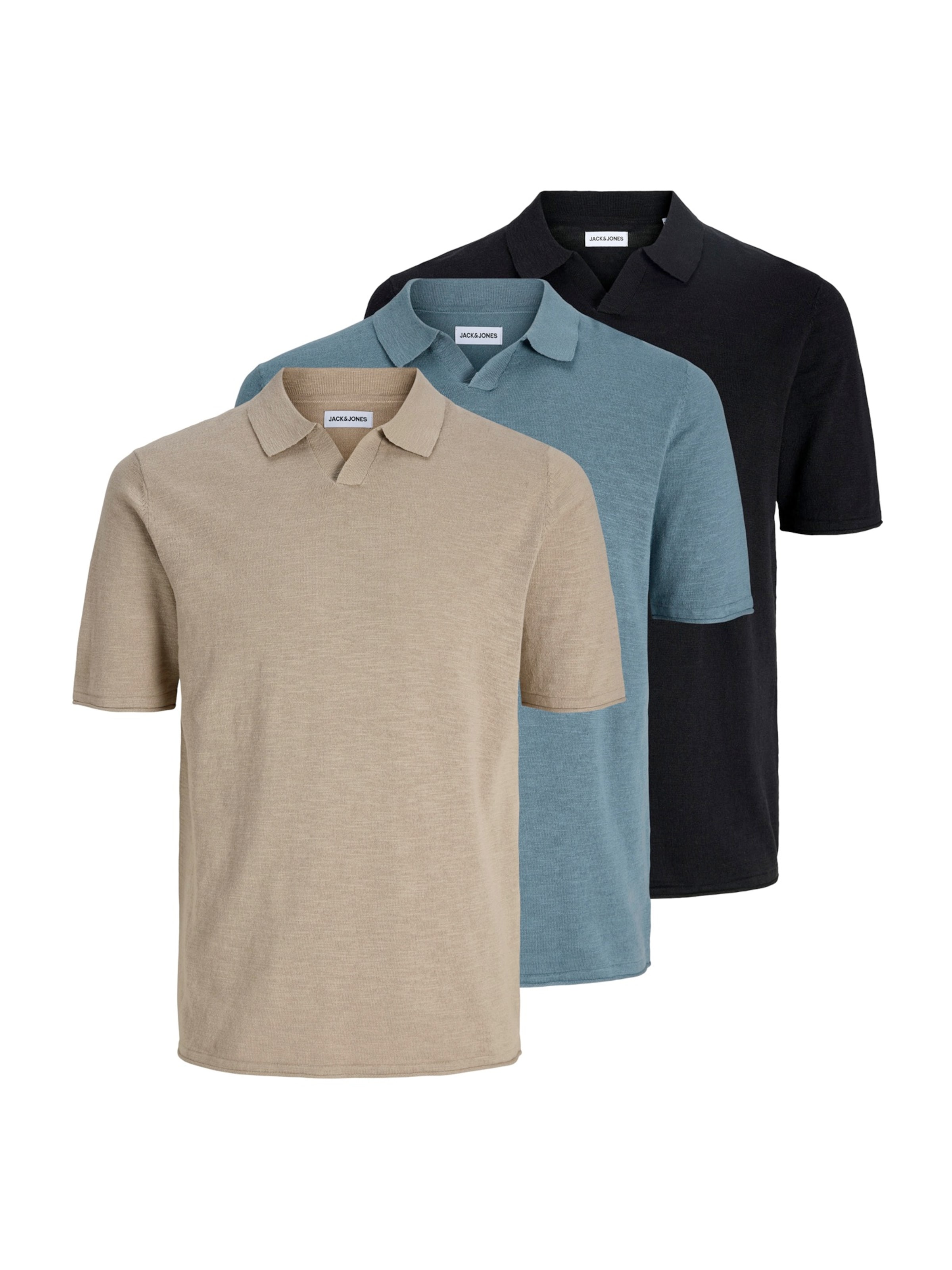 JACK & JONES Shirt 'JJKANE' in Beige: front