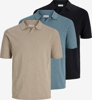 smėlio JACK & JONES Marškinėliai 'JJKANE': priekis