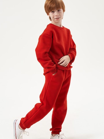 LOUIS LECLER Joggingpak 'Leo' in Rood