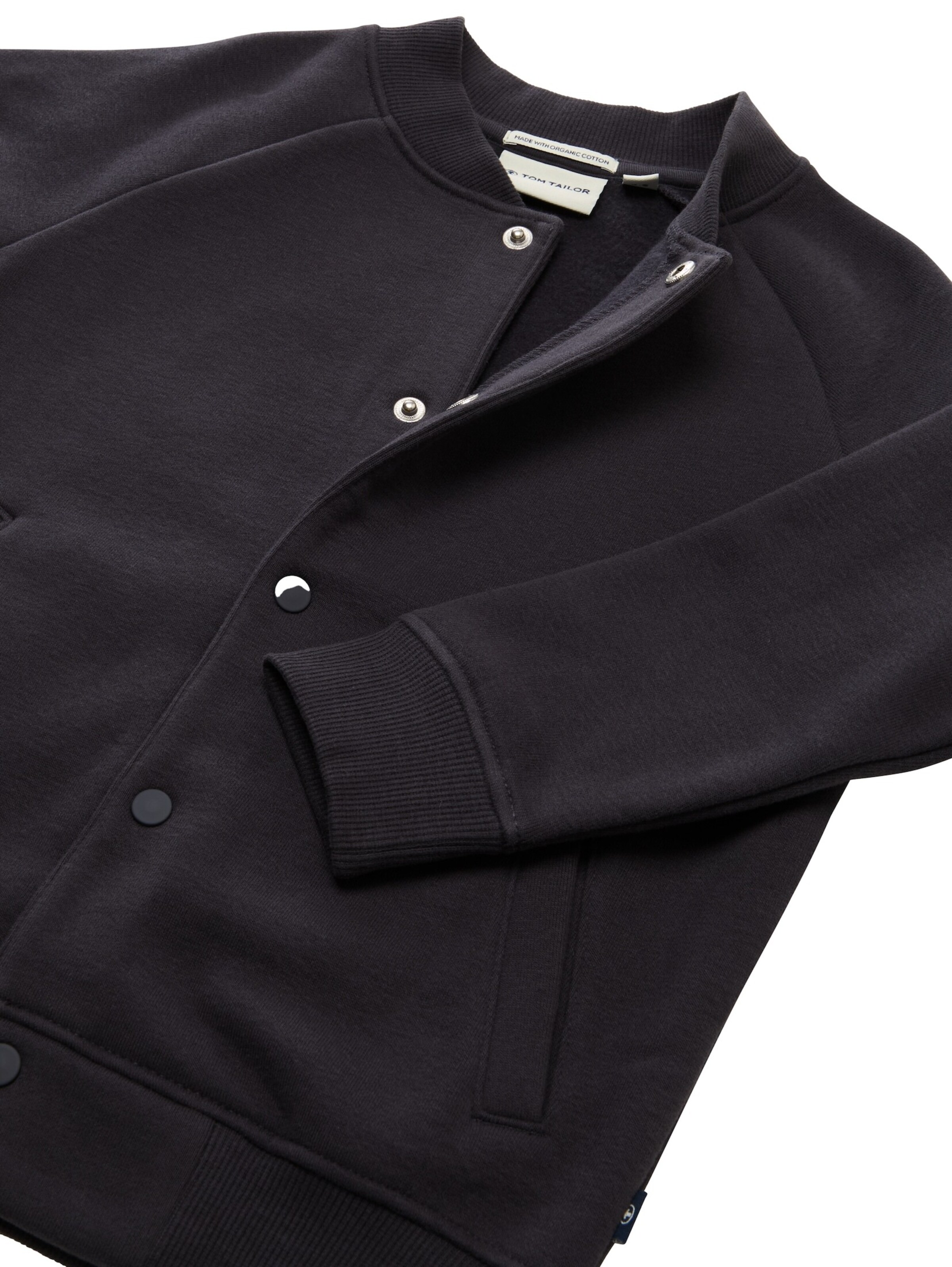 Veste de survêtement TOM TAILOR en gris