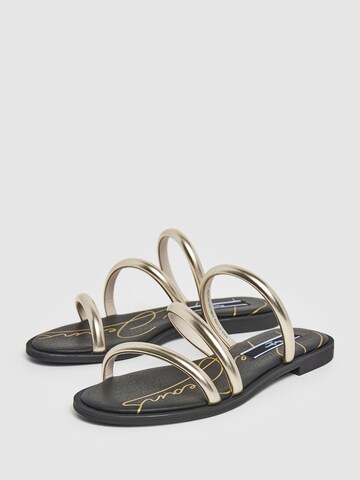 Pepe Jeans Sandale ' HAYES CRYSTAL ' in Gold