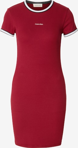 Calvin Klein Jeans Платье в Красный: спереди