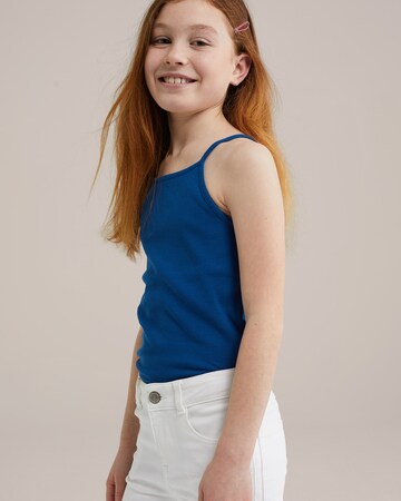 WE Fashion Overdel i blå: forside