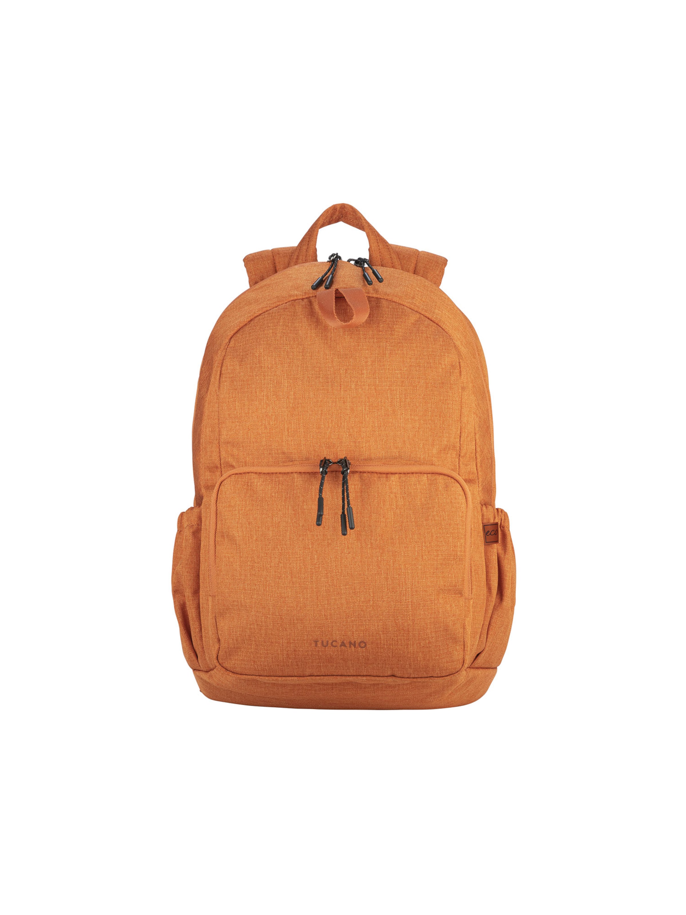 Zaino 'Zaino Unisex Tucano Poliestere con Zip - 29x42,5x14 cm' di TUCANO in arancione: frontale