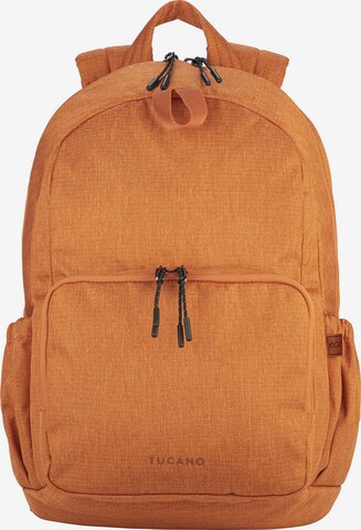 Zaino 'Zaino Unisex Tucano Poliestere con Zip - 29x42,5x14 cm' di TUCANO in arancione: frontale