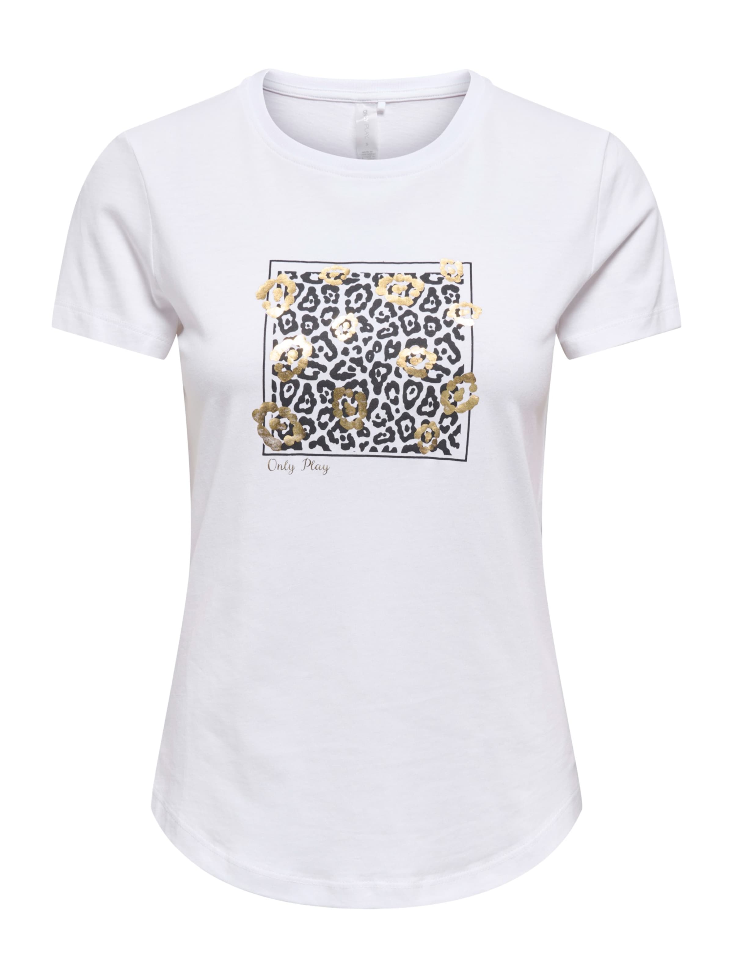 ONLY PLAY Performance Shirt 'ONPMELEO' in White: front