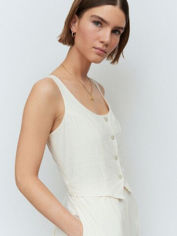 Tuta jumpsuit di Next in bianco